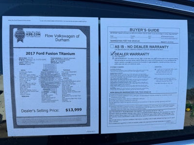 2017 Ford Fusion Titanium