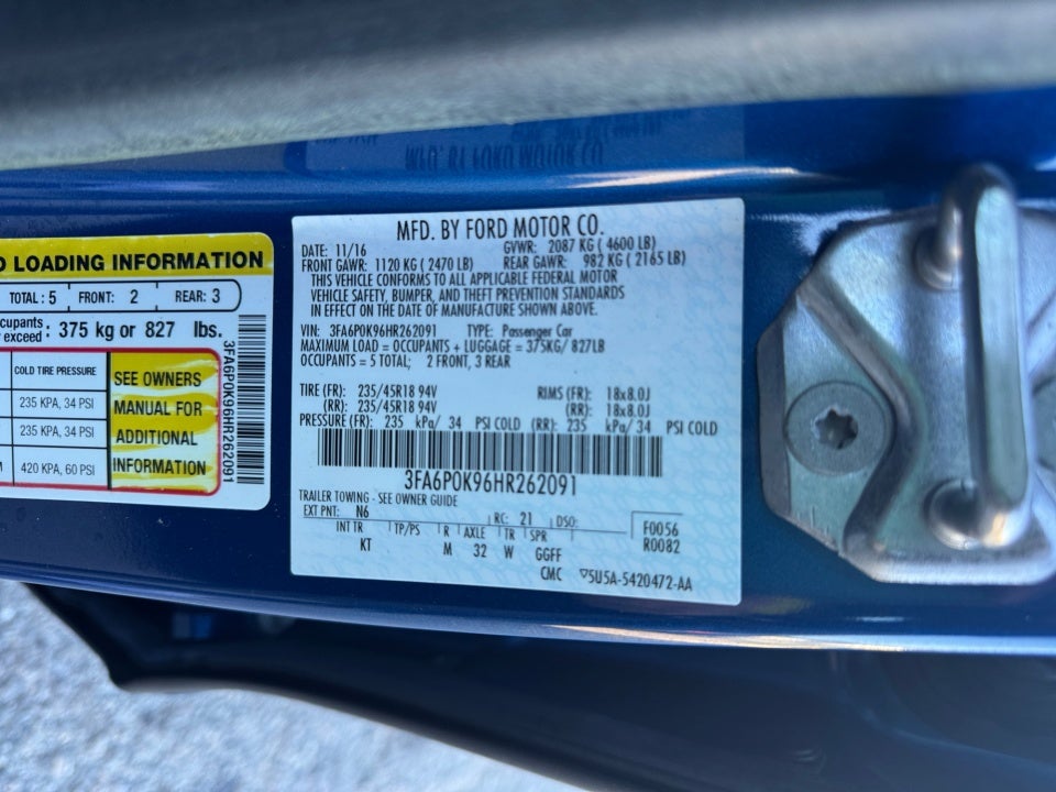 2017 Ford Fusion Titanium