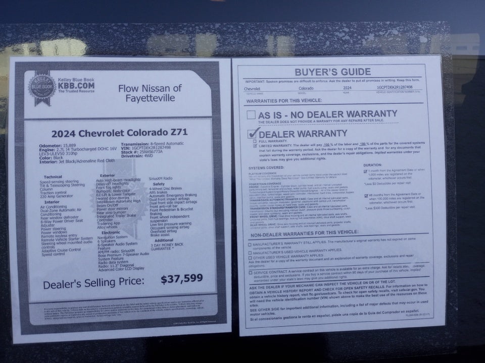 2024 Chevrolet Colorado 4WD Z71