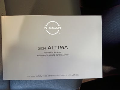 2024 Nissan Altima SR FWD