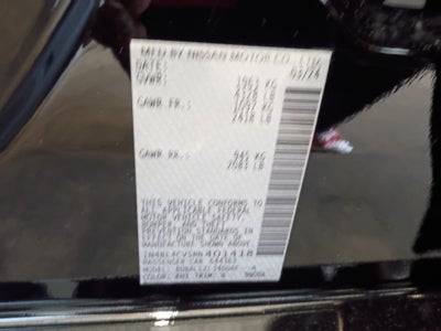 2024 Nissan Altima SR FWD