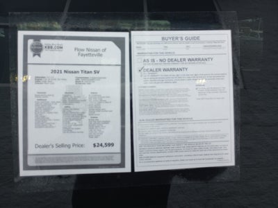 2021 Nissan TITAN Crew Cab SV 4x4