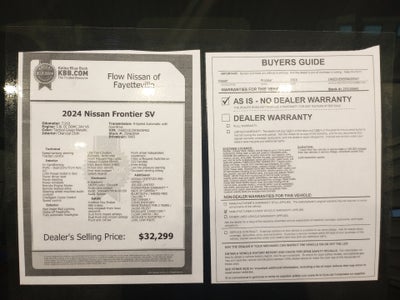 2024 Nissan Frontier Crew Cab SV 4x2