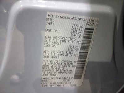 2023 Nissan Frontier Crew Cab PRO-4X 4x4