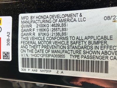 2023 Honda Accord Hybrid Sport