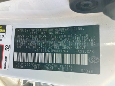 2023 Toyota Camry SE