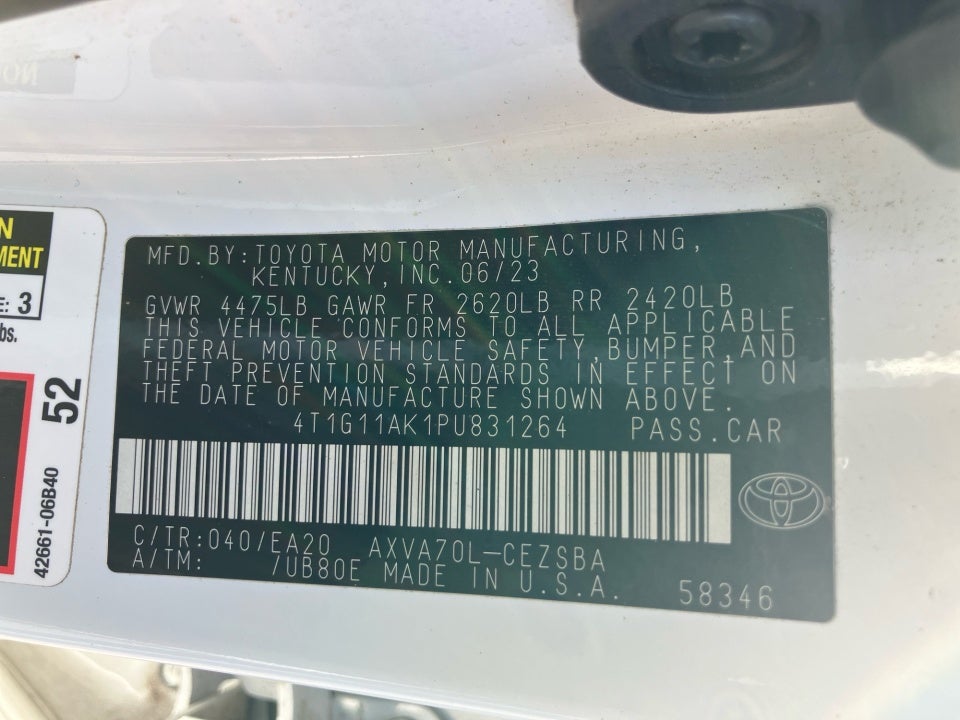 2023 Toyota Camry SE