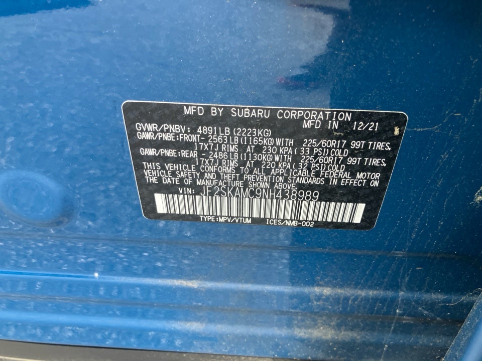 2022 Subaru Forester Wilderness