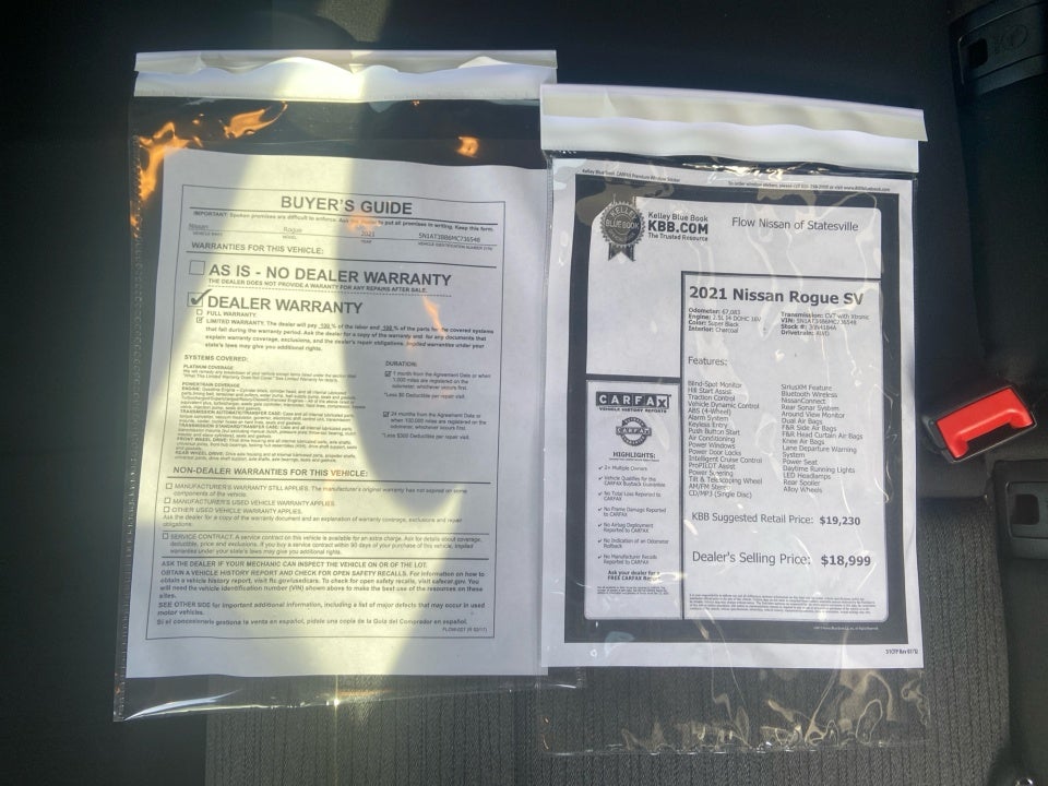 2021 Nissan Rogue SV Intelligent AWD