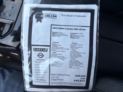 2025 BMW 530i 530i xDrive