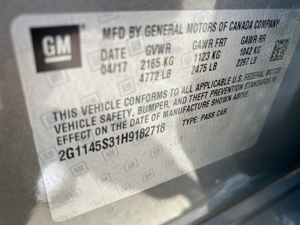 2017 Chevrolet Impala Premier