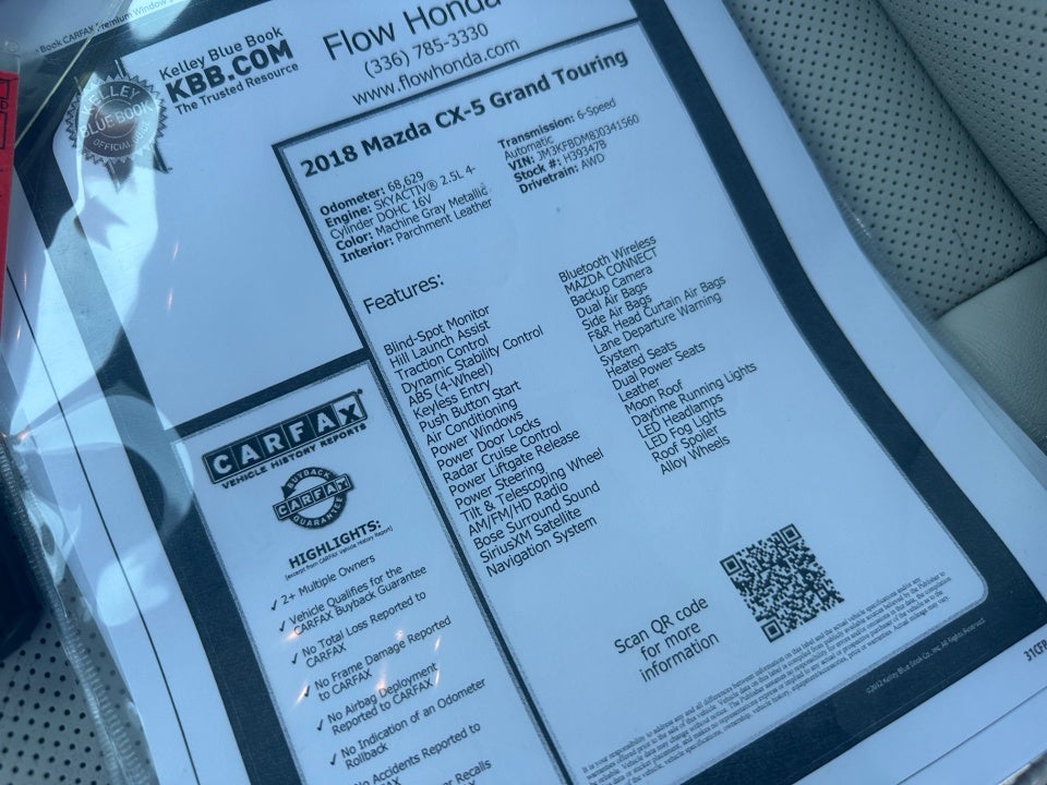 2018 Mazda Mazda CX-5 Grand Touring