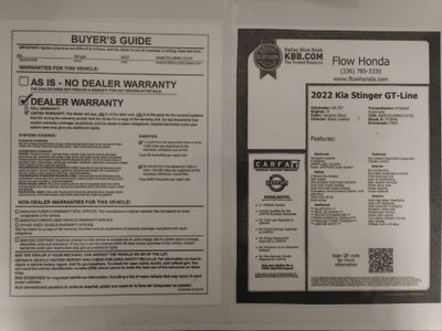 2022 Kia Stinger GT-Line