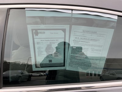 2014 Toyota Avalon XLE