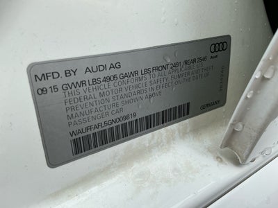 2016 Audi A4 2.0T Premium