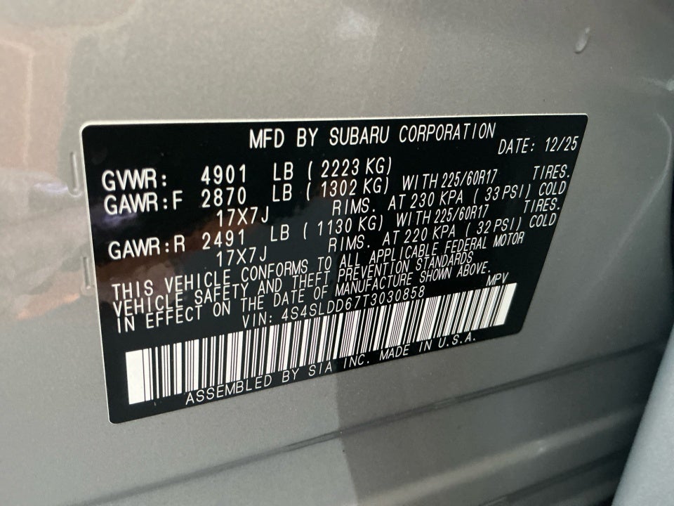 2026 Subaru Forester Premium