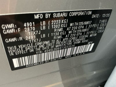 2026 Subaru Forester Premium