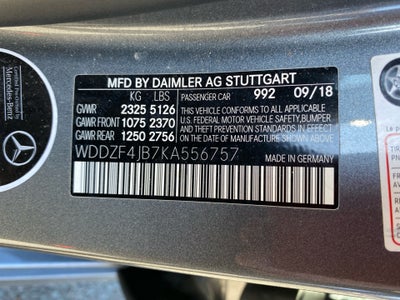 2019 Mercedes-Benz E 300 E 300