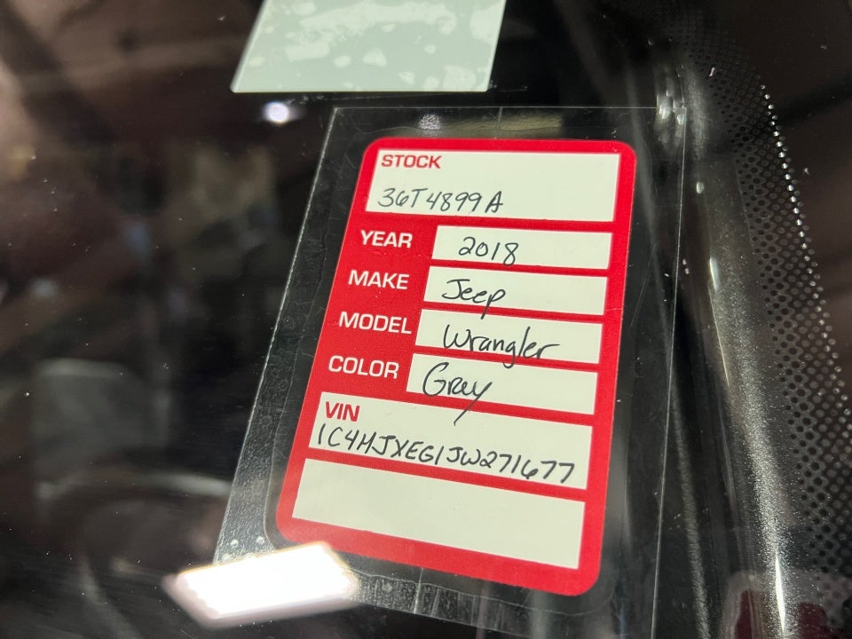2018 Jeep Wrangler Unlimited Sahara 4x4