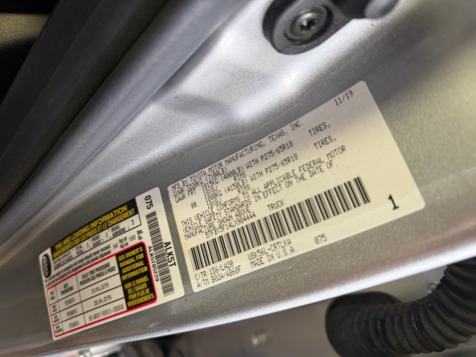 2020 Toyota Tundra Limited