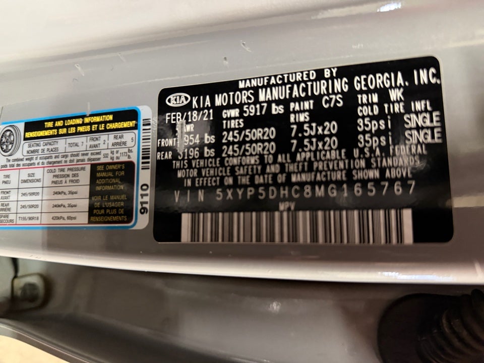 2021 Kia Telluride SX