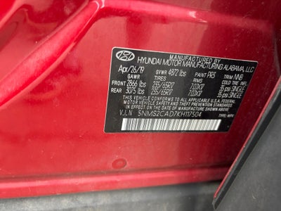 2019 Hyundai Santa Fe SE