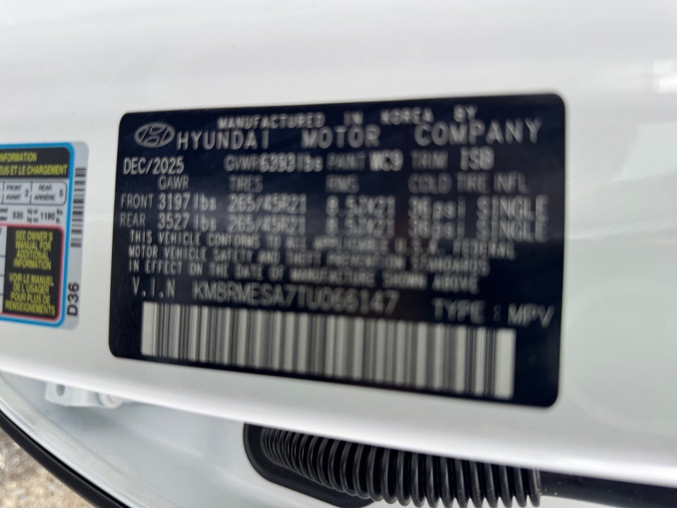 2026 Hyundai Palisade HEV Calligraphy