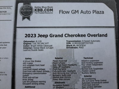 2023 Jeep Grand Cherokee Overland