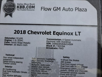 2018 Chevrolet Equinox LT