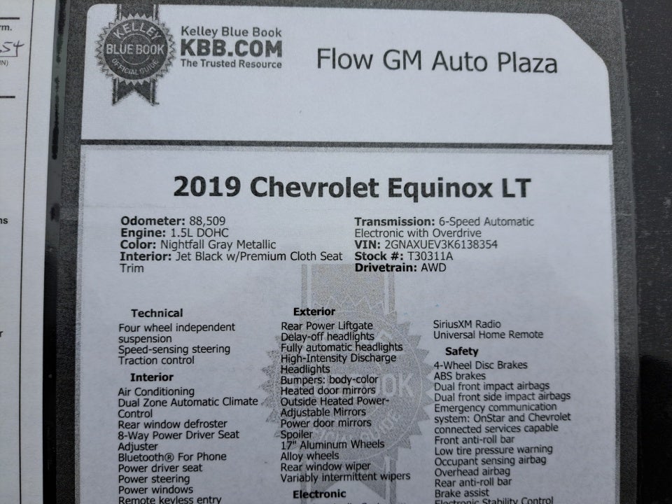 2019 Chevrolet Equinox LT