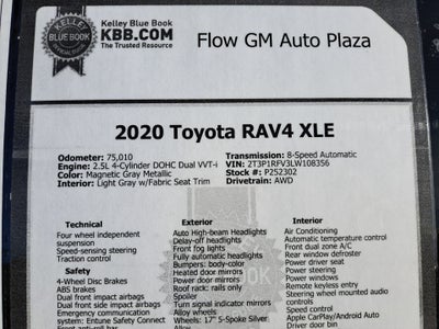 2020 Toyota RAV4 XLE