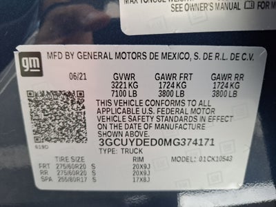 2021 Chevrolet Silverado 1500 LT