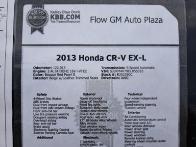 2013 Honda CR-V EX-L