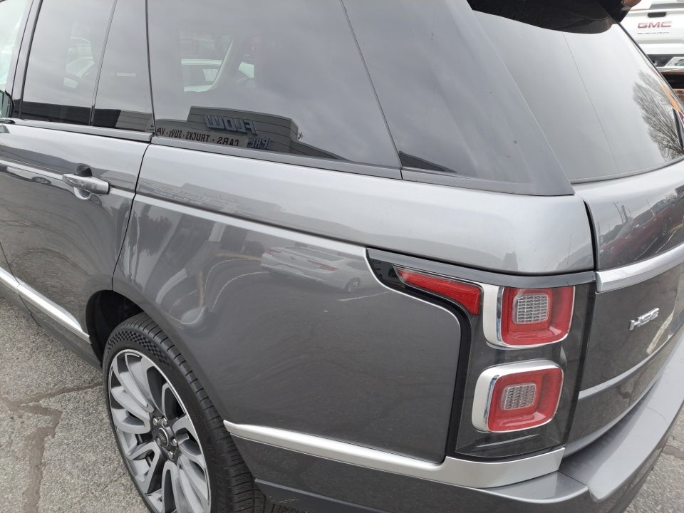 2018 Land Rover Range Rover 3.0L V6 Supercharged HSE
