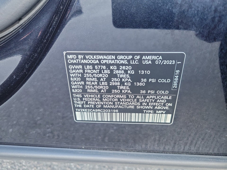 2024 Volkswagen Atlas Cross Sport 2.0T SE w/Technology