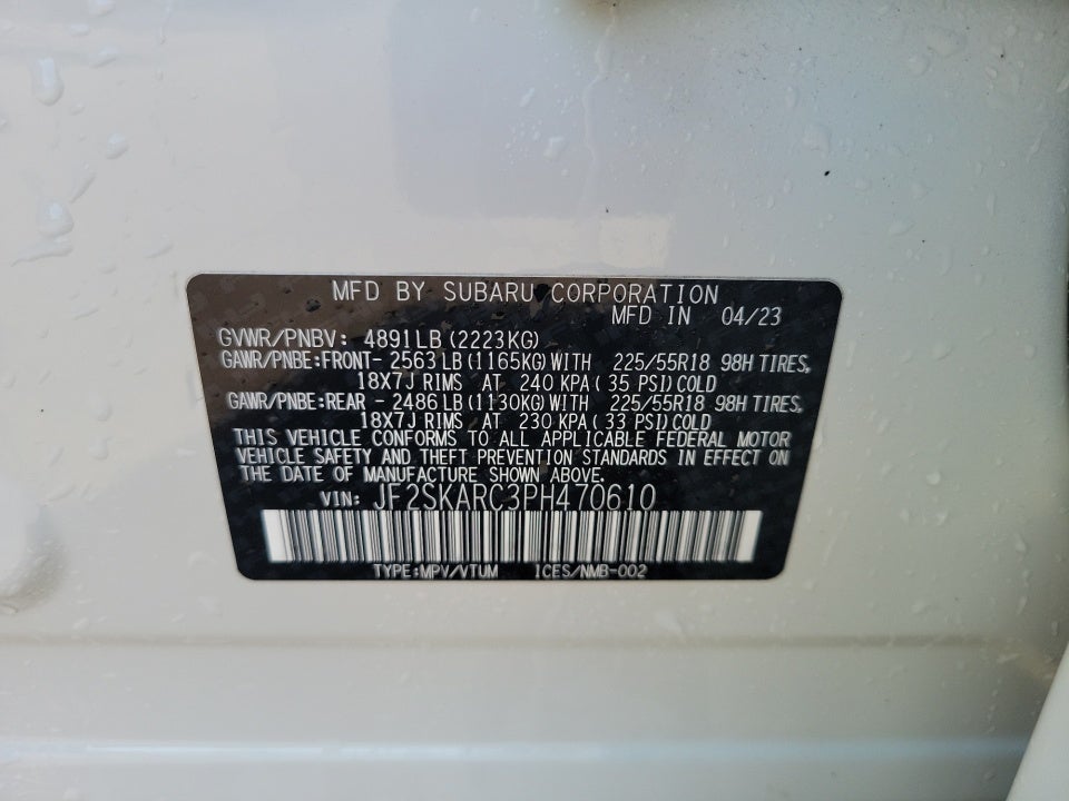 2023 Subaru Forester Touring