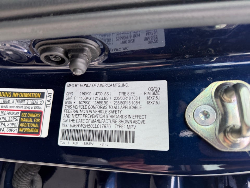 2020 Honda CR-V AWD EX