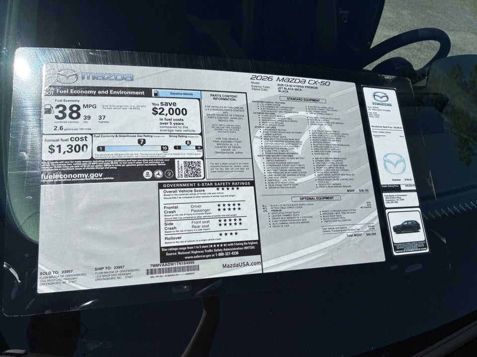 2026 Mazda Mazda CX-50 Hybrid Premium