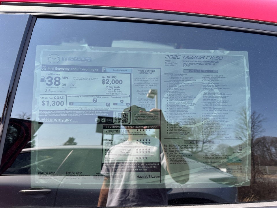 2026 Mazda Mazda CX-50 Hybrid Premium Plus