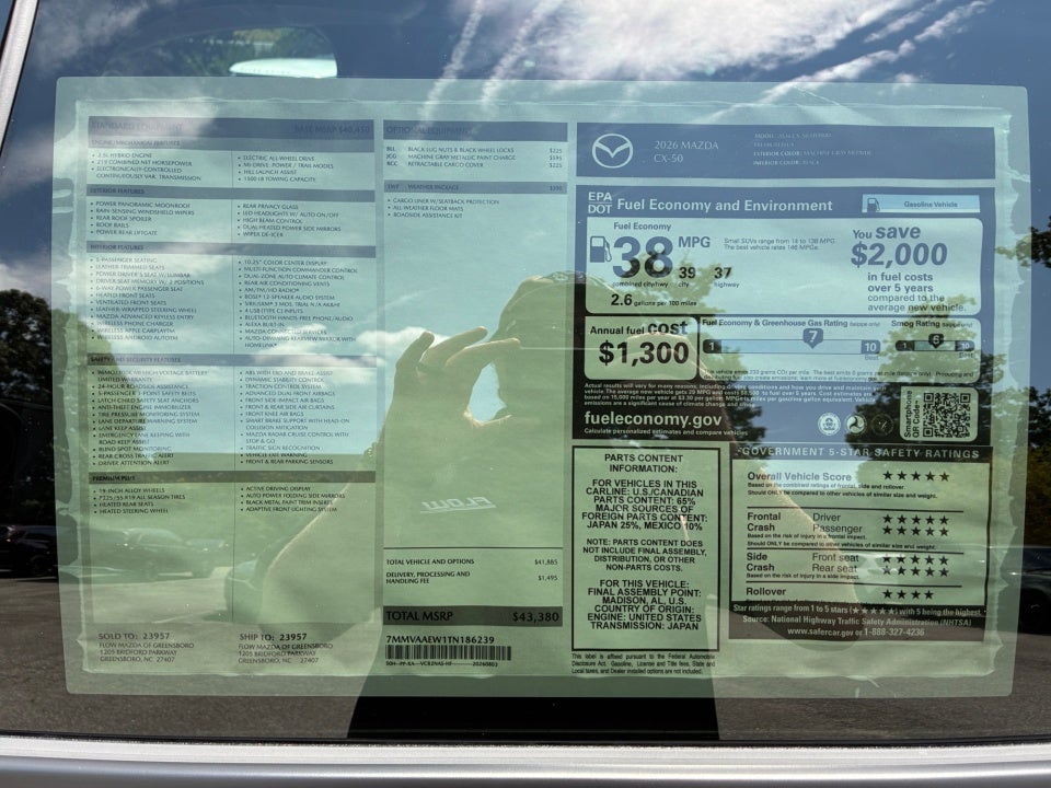 2026 Mazda Mazda CX-50 Hybrid Premium Plus
