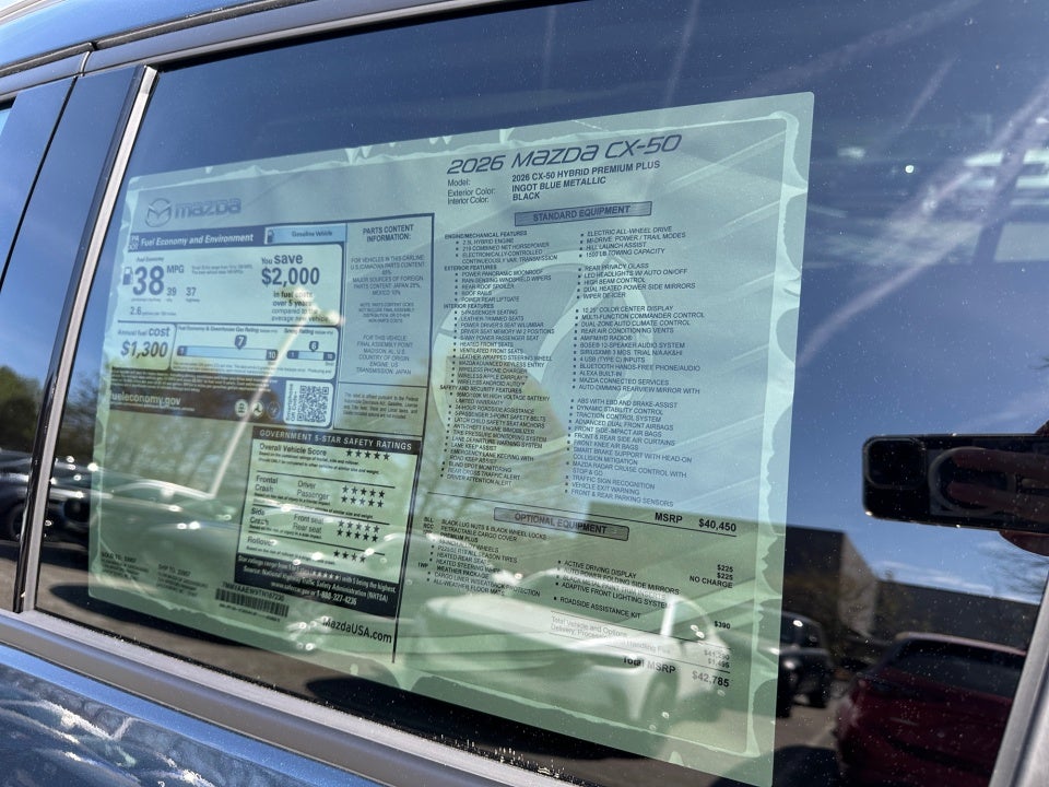2026 Mazda Mazda CX-50 Hybrid Premium Plus