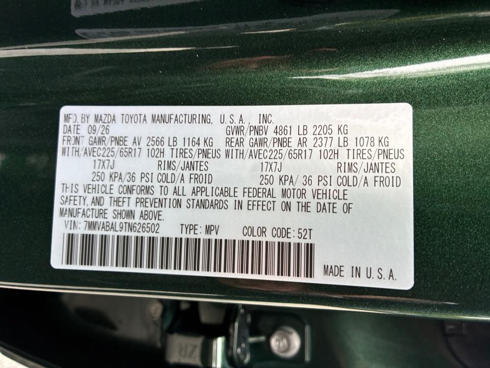2026 Mazda Mazda CX-50 2.5 S Select AWD