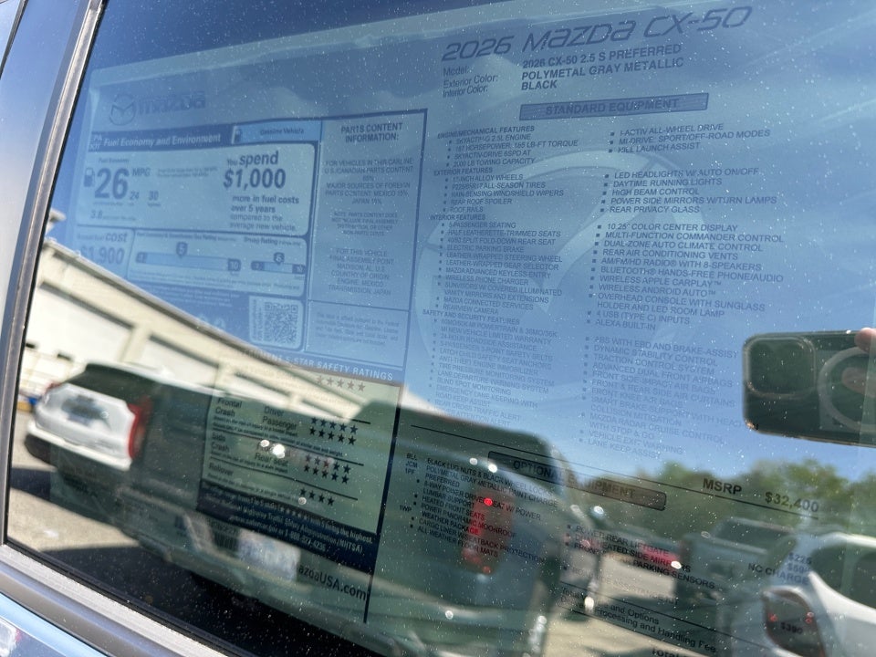 2026 Mazda Mazda CX-50 2.5 S Preferred