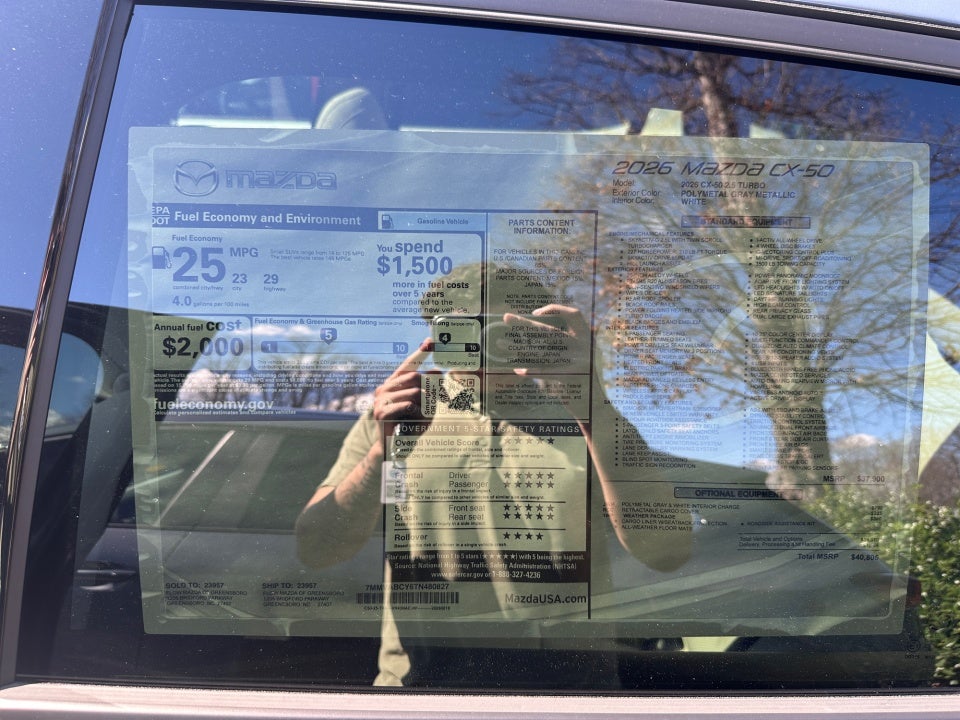 2026 Mazda Mazda CX-50 2.5 Turbo