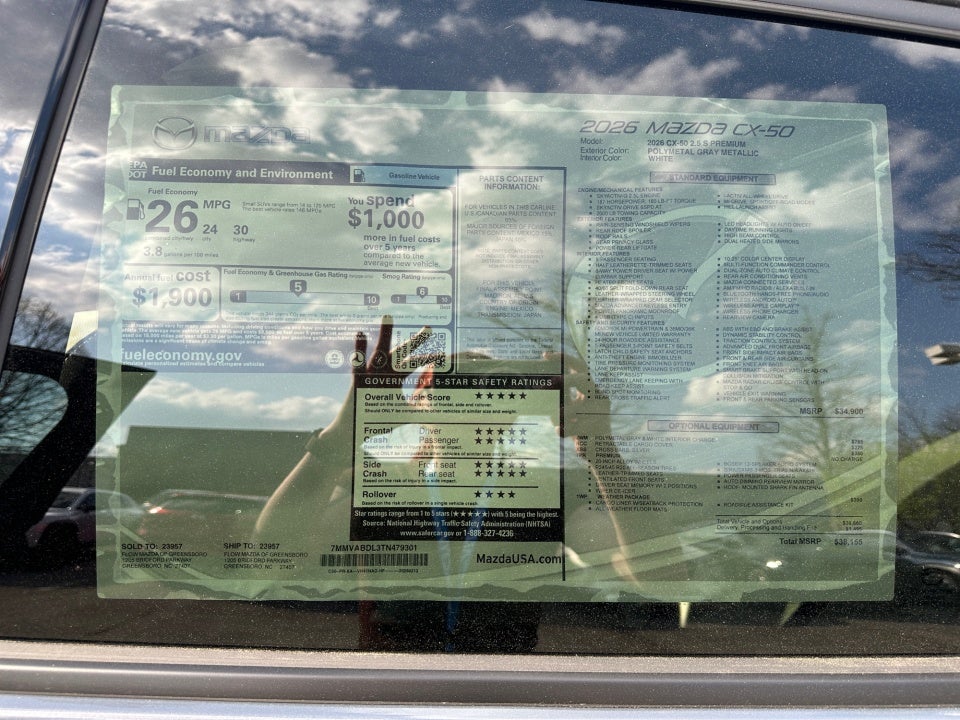 2026 Mazda Mazda CX-50 2.5 S Premium