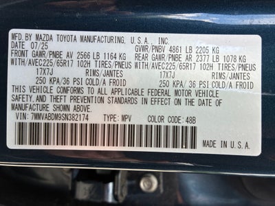2025 Mazda Mazda CX-50 2.5 S Premium Package