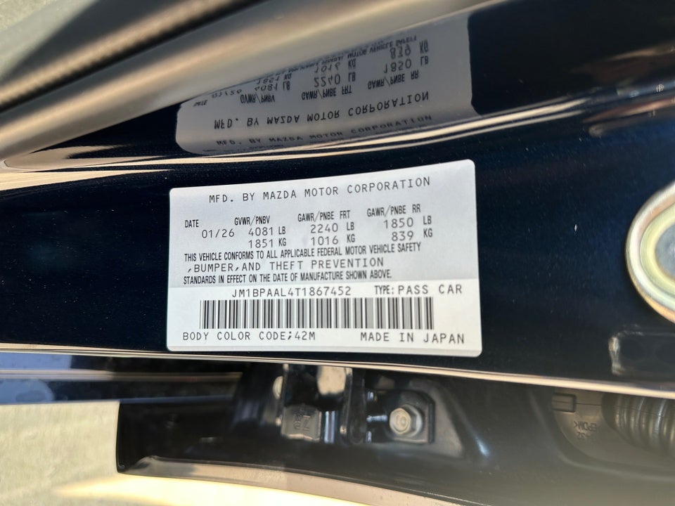 2026 Mazda Mazda3 Sedan 2.5 S