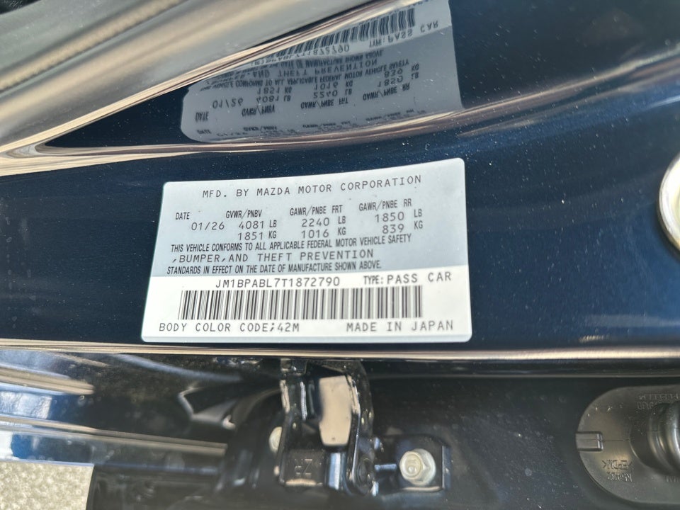 2026 Mazda Mazda3 Sedan 2.5 S Select Sport