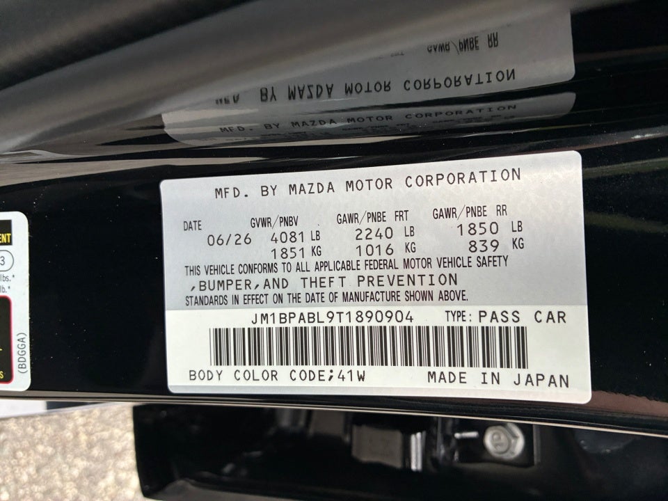 2026 Mazda Mazda3 Sedan 2.5 S Select Sport