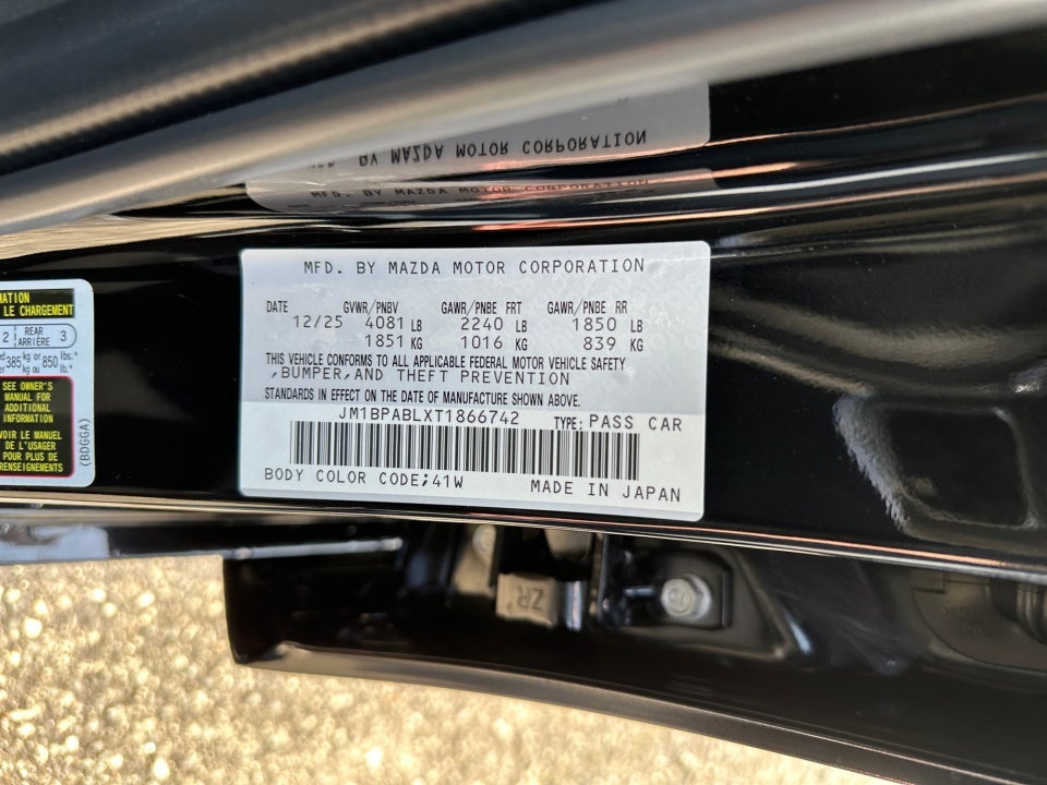 2026 Mazda Mazda3 Sedan 2.5 S Select Sport